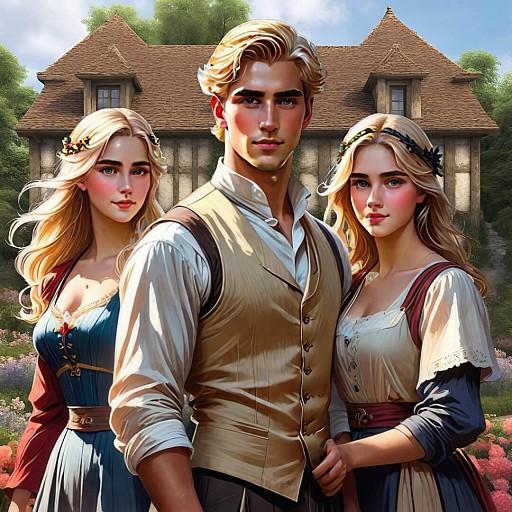 Christian, Viv and Madi
